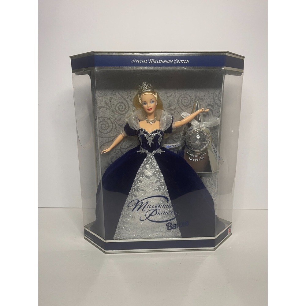 Mattel Millennium Princess Barbie Doll 2000 Special Edition Blue Gown 24154 NEW